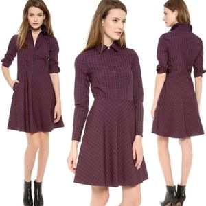 cynthia rowley gingham dress size 4